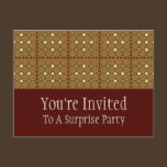 Topiary Invitation Postcard postcards