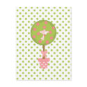 Topiary WIth Bird postcards