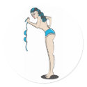 Topless Girl stickers