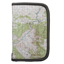 Topographic Map Folio Planner