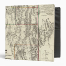 Topography of Southern Nevada 3 Ring Binder