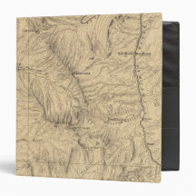 Topography TruckeeDonner Pass Region, California Binders