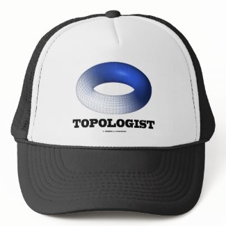 Topologist (Blue Toroid) hat