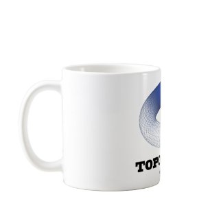 Topologist (Blue Toroid) mug
