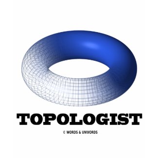 Topologist (Blue Toroid) shirt