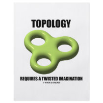 Topology Requires A Twisted Imagination (Toroid) Personalized Flyer