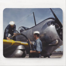 Topping Off The Tanks, 1942 Mousepads