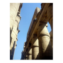 tops de la columna del karnak postal