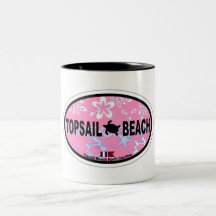 Topsail Beach. Mugs