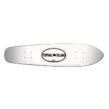 Topsail Island. Custom Skateboard