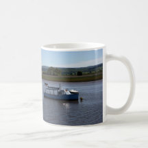 Topsham Turf ferry, Topsham, Devon, UK Mug