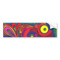 TopsyTurvy Bumper Sticker bumper stickers