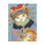 Tora Oiran Postcard