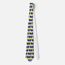 TORAH BLUE ties by FUNFASHIONETC TORAH BLUE ties
