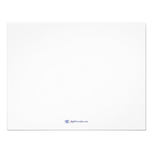 Torah Classic Thank You Note Personalized Announcements