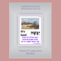 Torah Flashcards Series - Bereishis Nouns postcards
