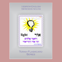 Torah Flashcards Series - Bereishis Nouns postcards