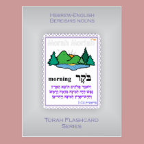 Torah Flashcards Series - Bereishis Nouns postcards