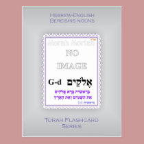 Torah Flashcards Series - Bereishis Nouns postcards