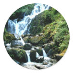 Torc Falls Killarney Ireland Round Sticker