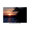 Torch Lake Sunset posters