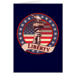 Torch of Liberty Greeting Cards