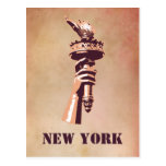 Torch of Liberty, New York Post Card