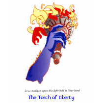 Torch of Liberty/T-Shirt