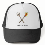 torch-pitchfork-t8802, I AM THE MOB! hats