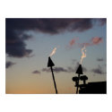 Torches During Hawaiian Sunset posters by interblind Torches During Hawaiian Sunset posters
