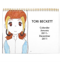 TORI BECKETT CALENDER CALENDAR