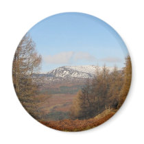 Torlum Hill, Perthshire, Scotland, Patsy Goodsir magnets by Bourach Torlum Hill, Perthshire, Scotland, Patsy Goodsir magnets