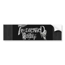 Tormented Reality Bumper Sticker bumper stickers by boxertough06 Tormented Reality Bumper Sticker bumper stickers