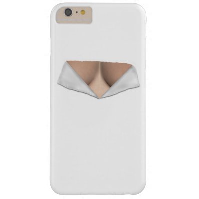 Torn Breast Cleavage Barely There iPhone 6 Plus Case