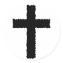 torn cross stickers by charityagape torn cross stickers