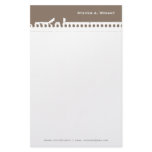 Torn Edge Holes Custom Stationery