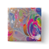 torn reto colorful abstract floral bliss pin