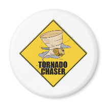 Tornado Chaser Fridge Magnets