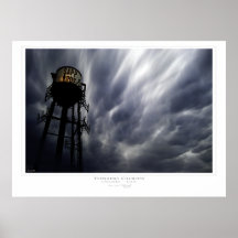 Tornado clouds Print