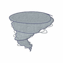 Tornado embroidered shirts