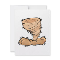 Tornado Personalized Invitations