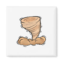 Tornado Refrigerator Magnets