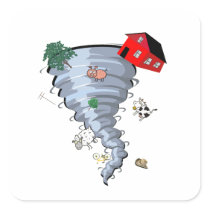 Tornado Sticker