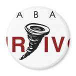 Tornado Survivor Refrigerator Magnet