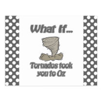 Tornado to Oz postcards