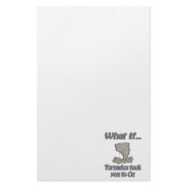 Tornado to Oz Custom Stationery