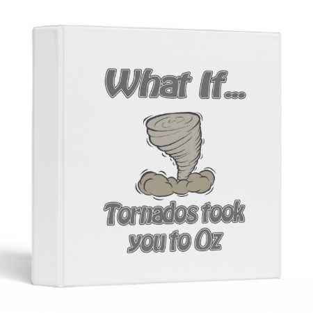 Tornado to Oz Vinyl Binders