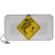 Tornado Warning Sign Speakers
