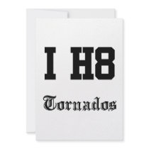 tornados personalized invites