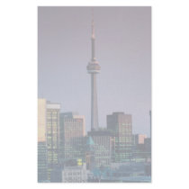 Toronto, by night, Ontario, Canada Customized Stationery